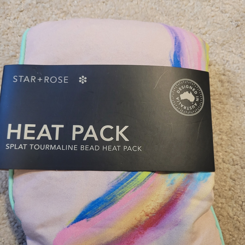 Star + Rose Heat Pack with Colorful Design